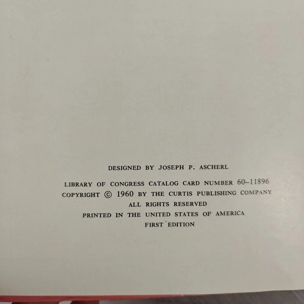 Ladies Home Journal Cookbook First Edition 1960 Vintage Cooking Local Ethnic